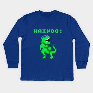 Haiwoo T-Rex Kids Long Sleeve T-Shirt